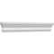Ekena Millwork 180" Bottom Width x 183 1/4" Top Width x 5 1/2"H x 1/2"P Seville Crosshead CRH05X180SE - alternate 4